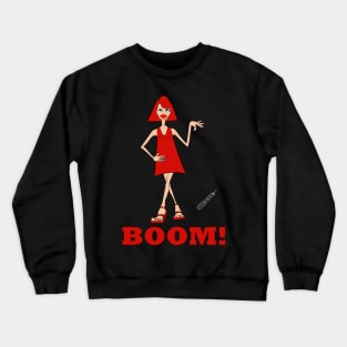 Boom! Mic Drop Crewneck Sweatshirt